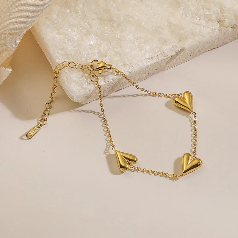 Heart Bracelet stainless steel