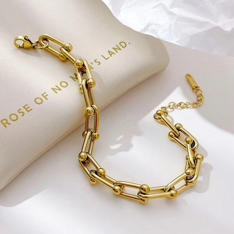Essential Link Bracelet stainless steel