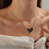 Classic Black Heart necklace