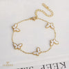 White Butterfly Bracelet