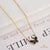 Black Butterfly Necklace