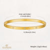 Premium 18k Golden Sleek Handcuff