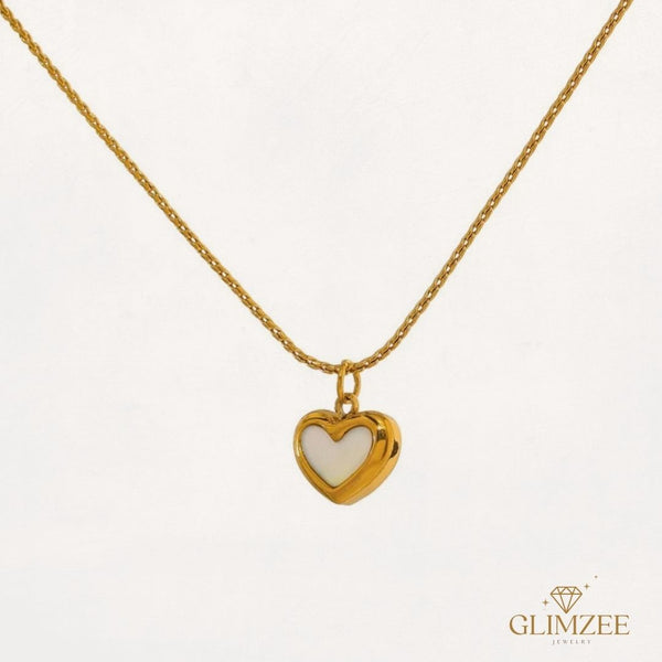 Viral Heart Charm Necklace