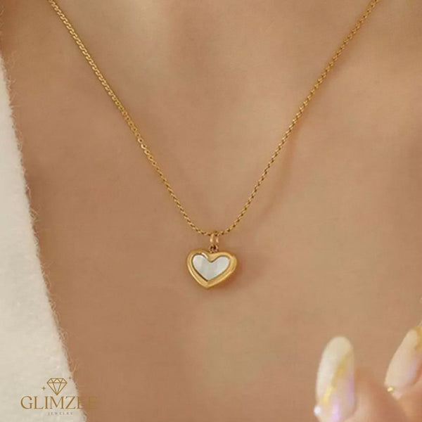 Viral Heart Charm Necklace