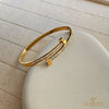 Elegant Duo - Zirconia Handcuff + Matching Ring