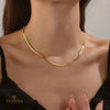 18k Snake Chain Necklace