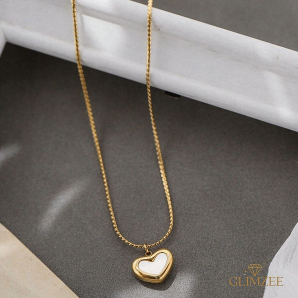 Viral Heart Charm Necklace