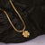 Leaf Charm Snake Necklace
