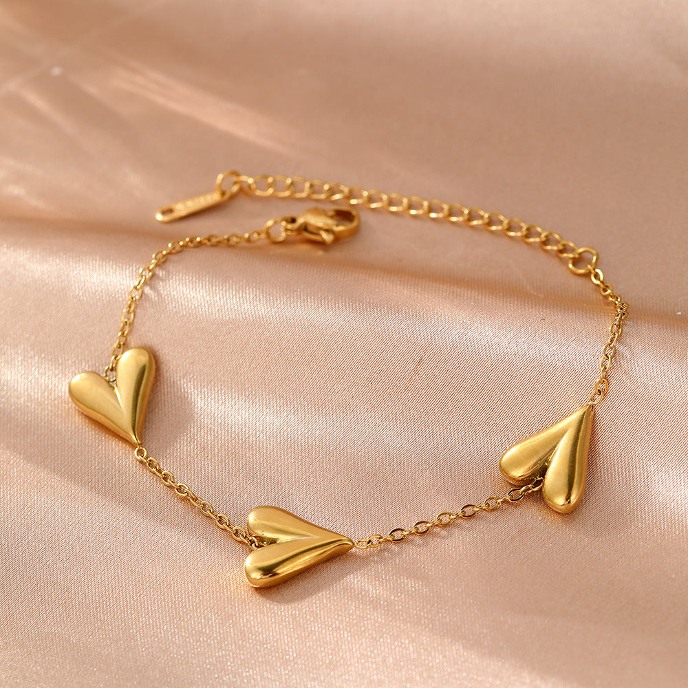 Heart Bracelet stainless steel