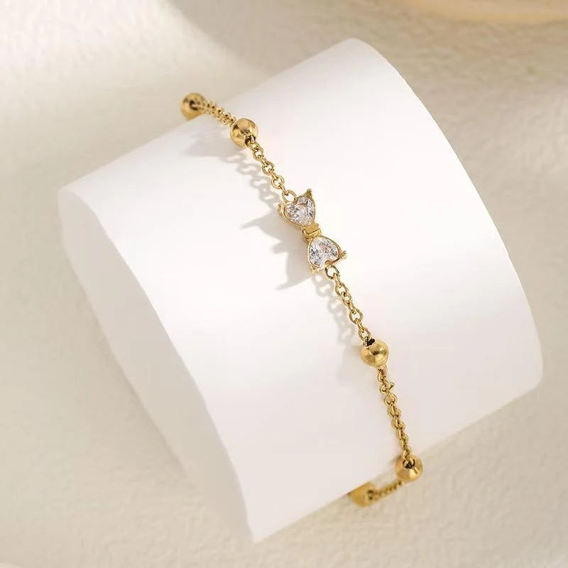 Delicate Bow Bracelet