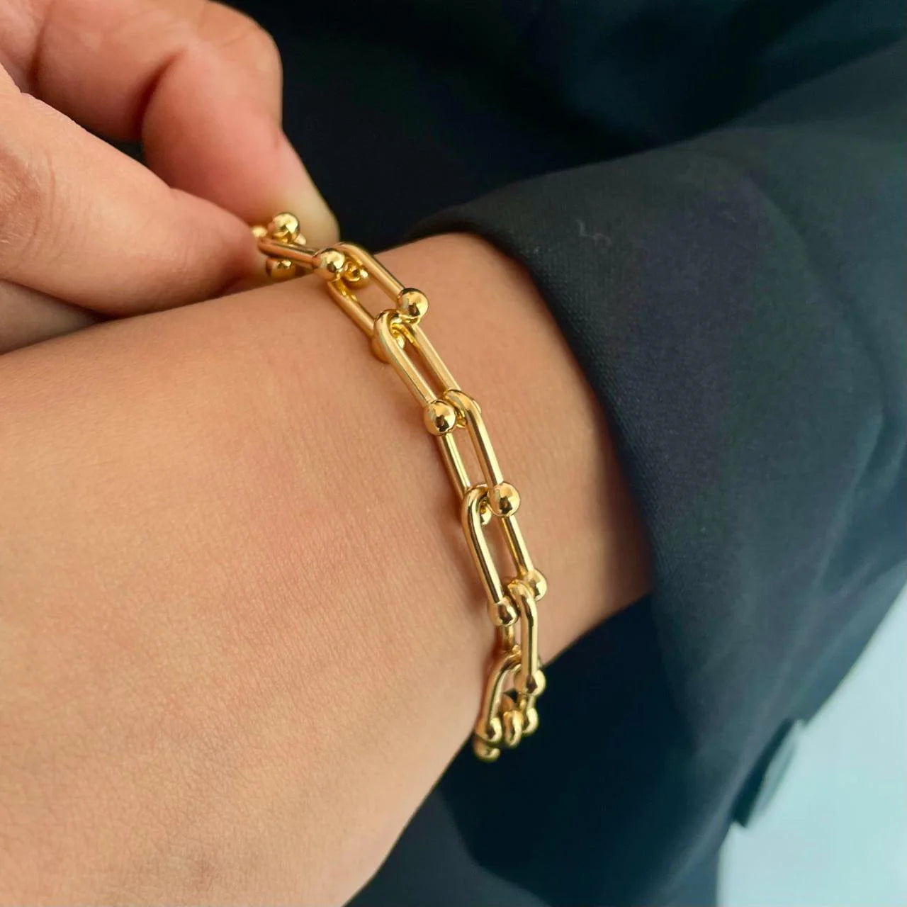 Essential Link Bracelet stainless steel
