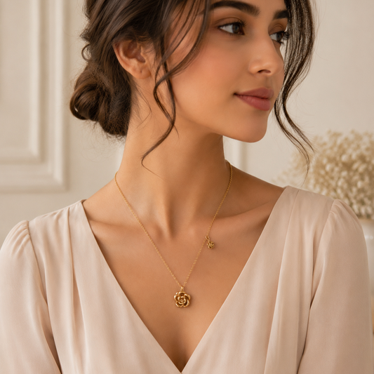 Rose Blossom Necklace