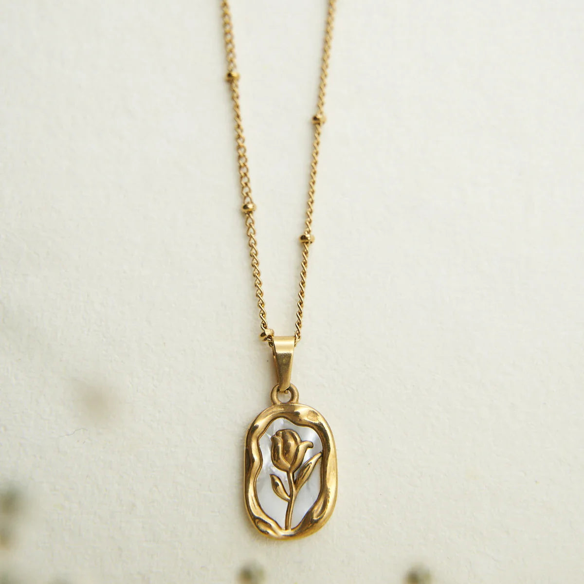 Eternal Rose Necklace