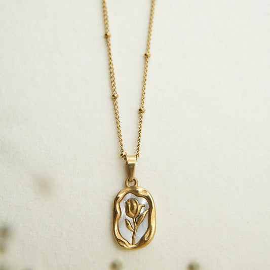 Eternal Rose Necklace