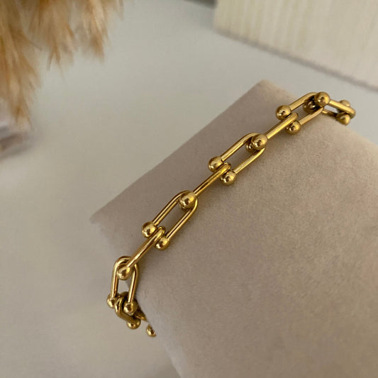 Essential Link Bracelet stainless steel