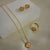 Golden Four Leaf Clover set of 3