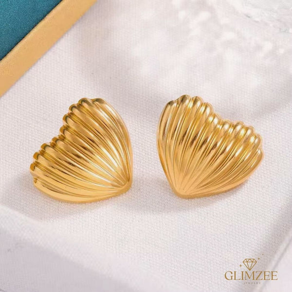 Premium Heart Studs