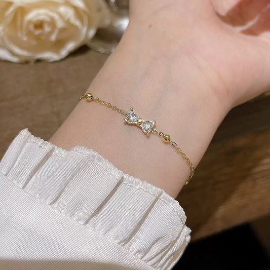 Delicate Bow Bracelet