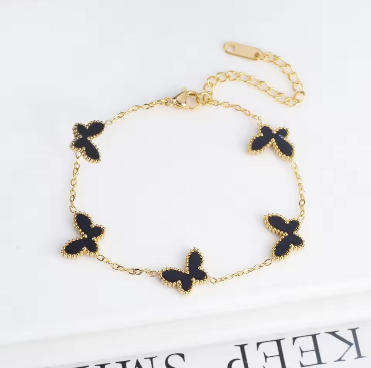 Butterfly stainless steel (Black)